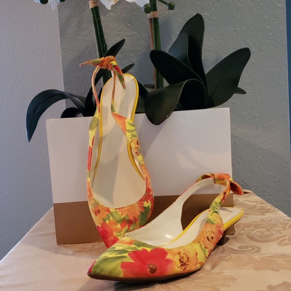 Anne Klein Sling Back Heel for Summer